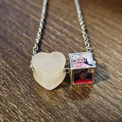 Collar Mini Momentos - 4 Fotografías Personalizadas