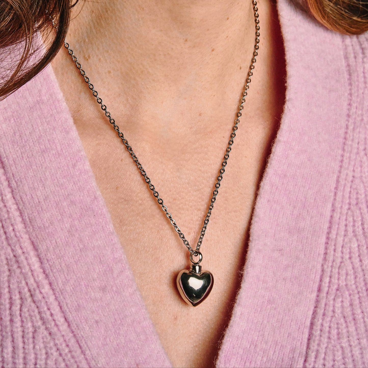 Collar Urna Corazón Personalizada