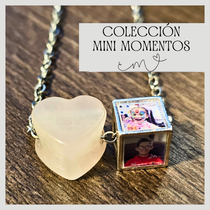 Collar Mini Momentos - 4 Fotografías Personalizadas