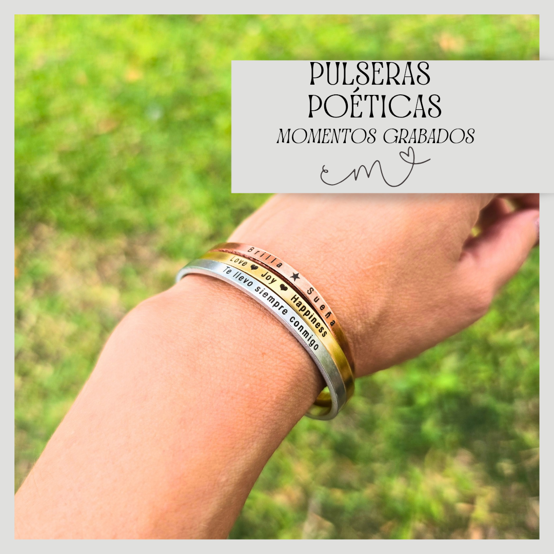 Pulseras Poéticas