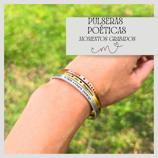Pulseras Poéticas