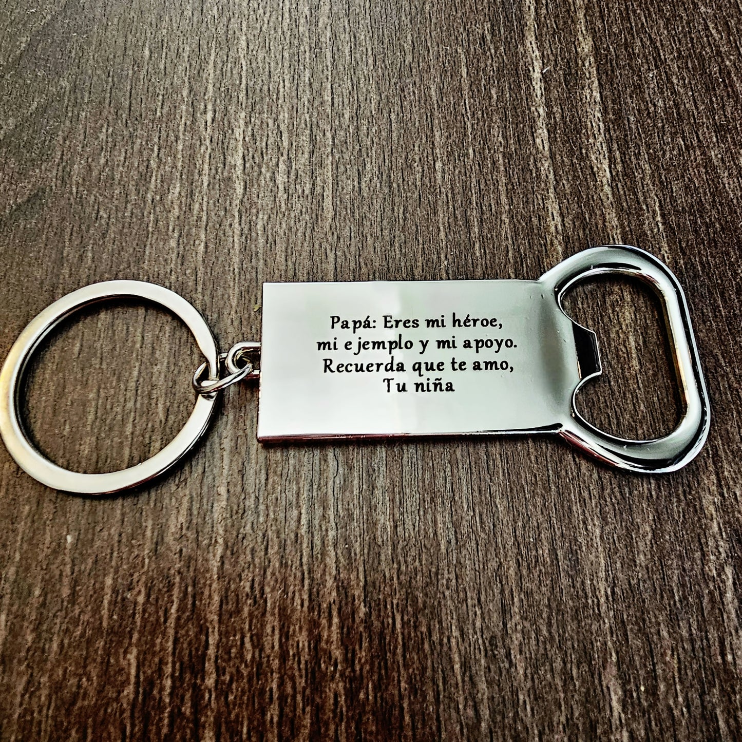 Llavero Destapador con Fotografía Personalizada